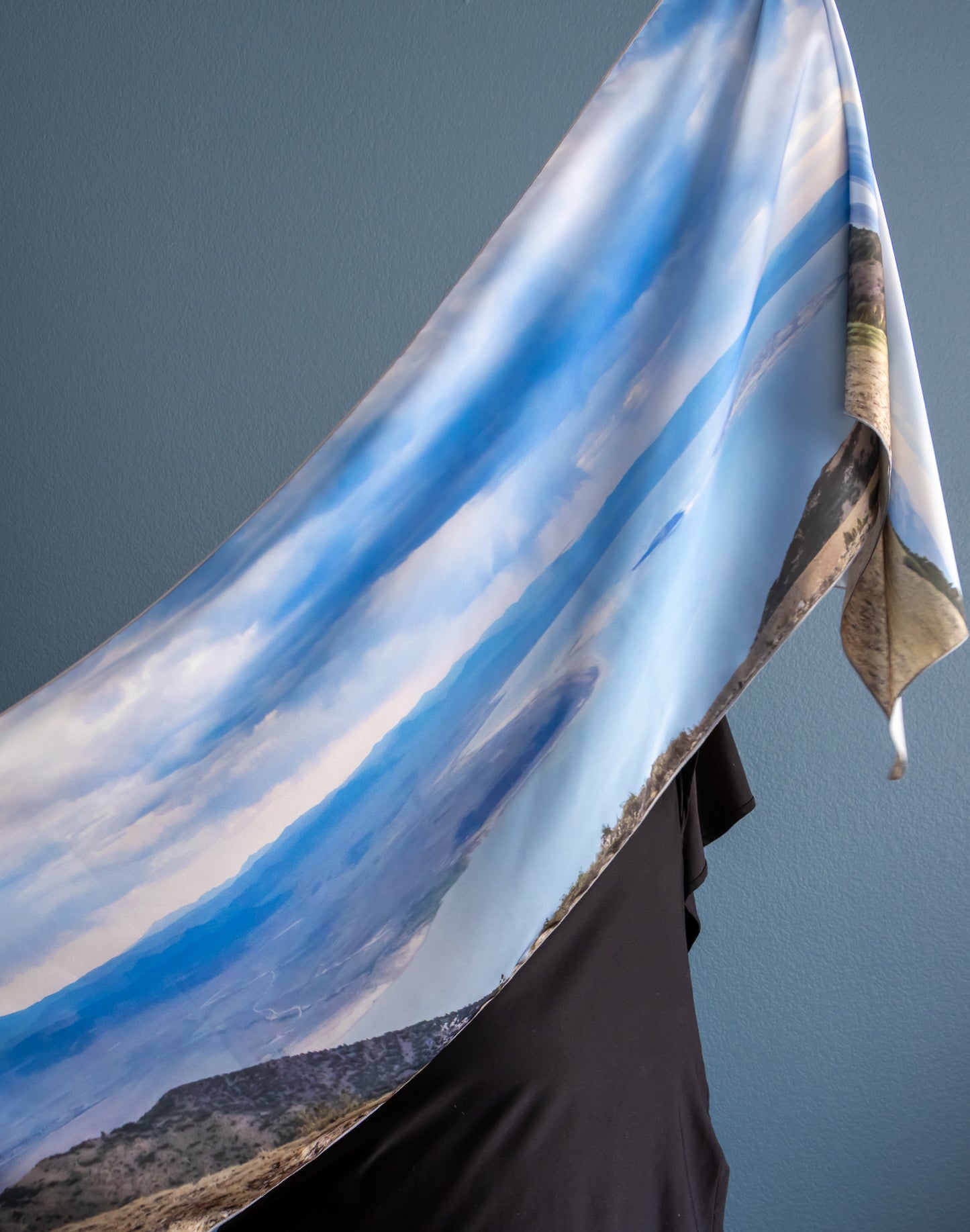 Summer Thunderstorm over Mono Lake - Long Scarf