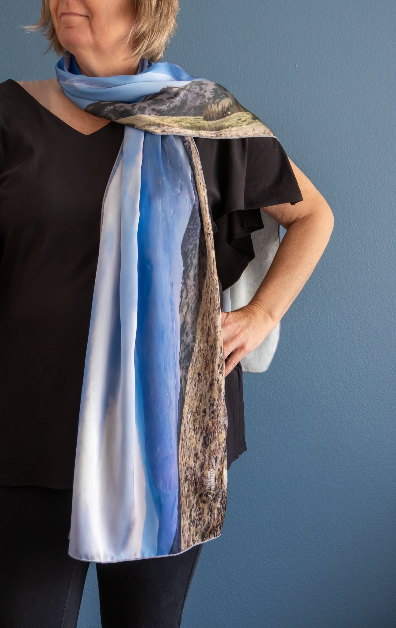 Summer Thunderstorm over Mono Lake - Long Scarf