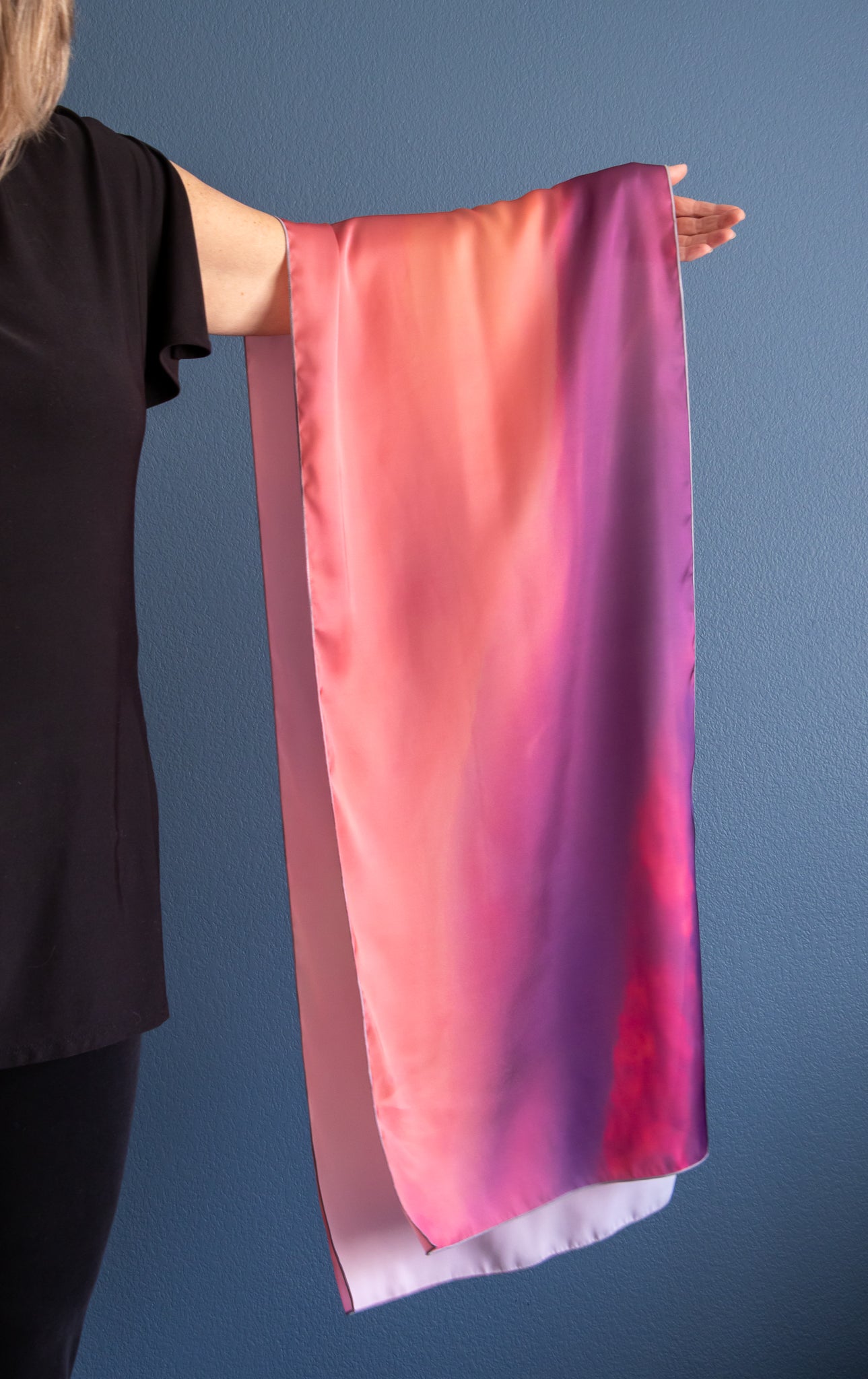 Sierra Wave Sunset Lenticular Clouds Long Scarf