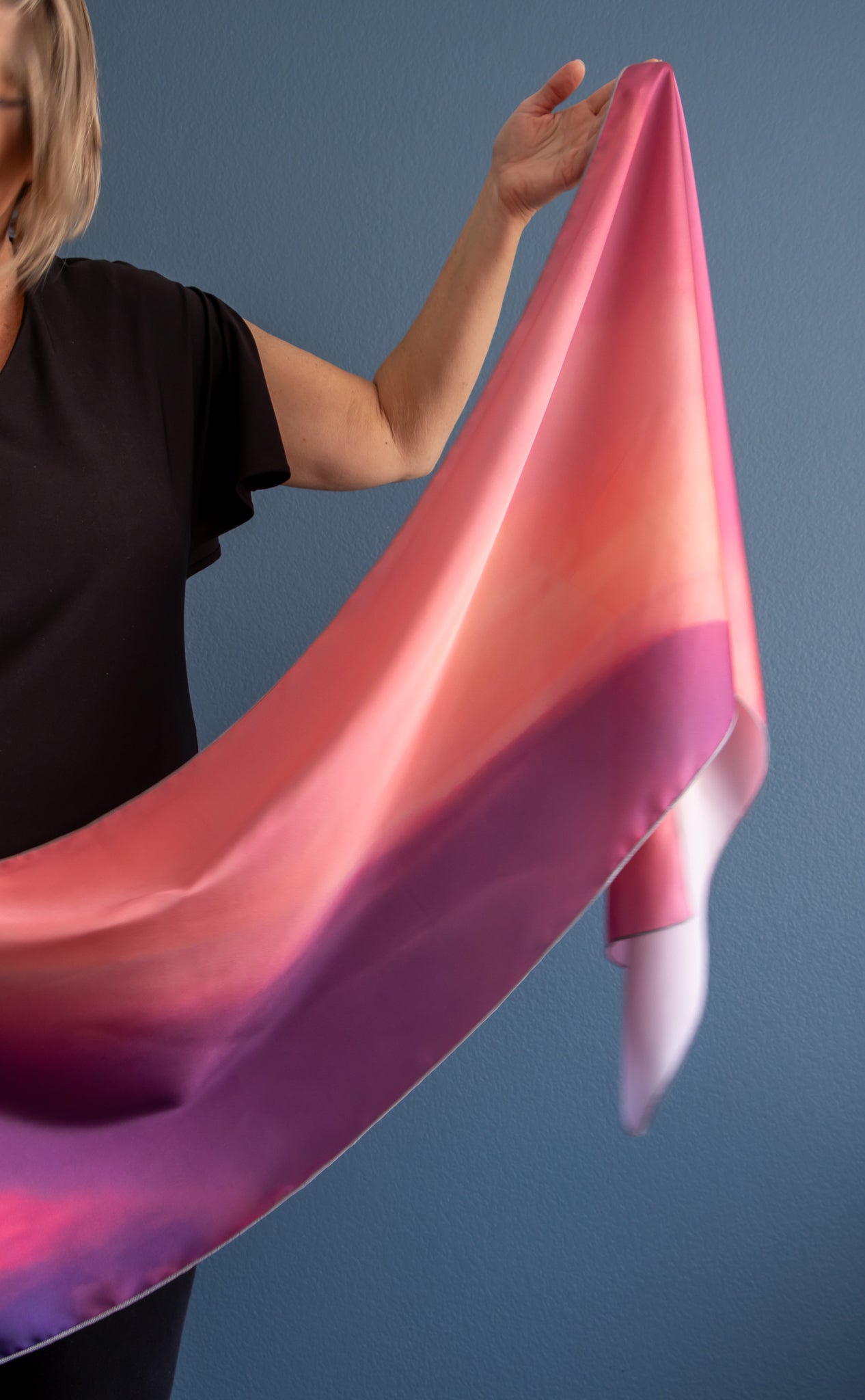 Sierra Wave Sunset Lenticular Clouds Long Scarf